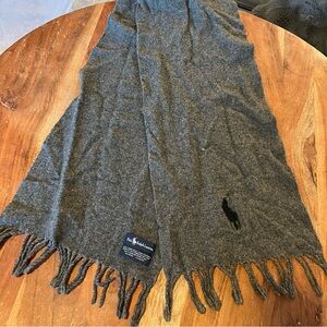 Polo by Ralph Lauren Gray Scarf